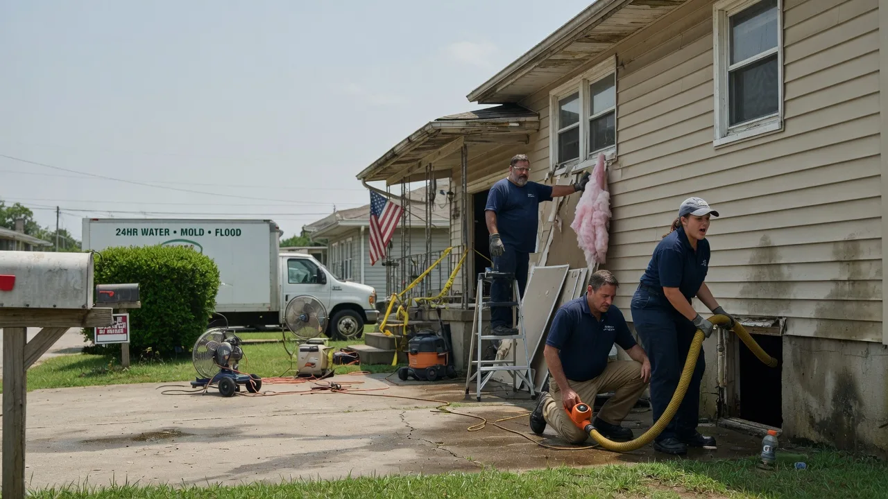 Water Damage Repair in Lyon, MS near me